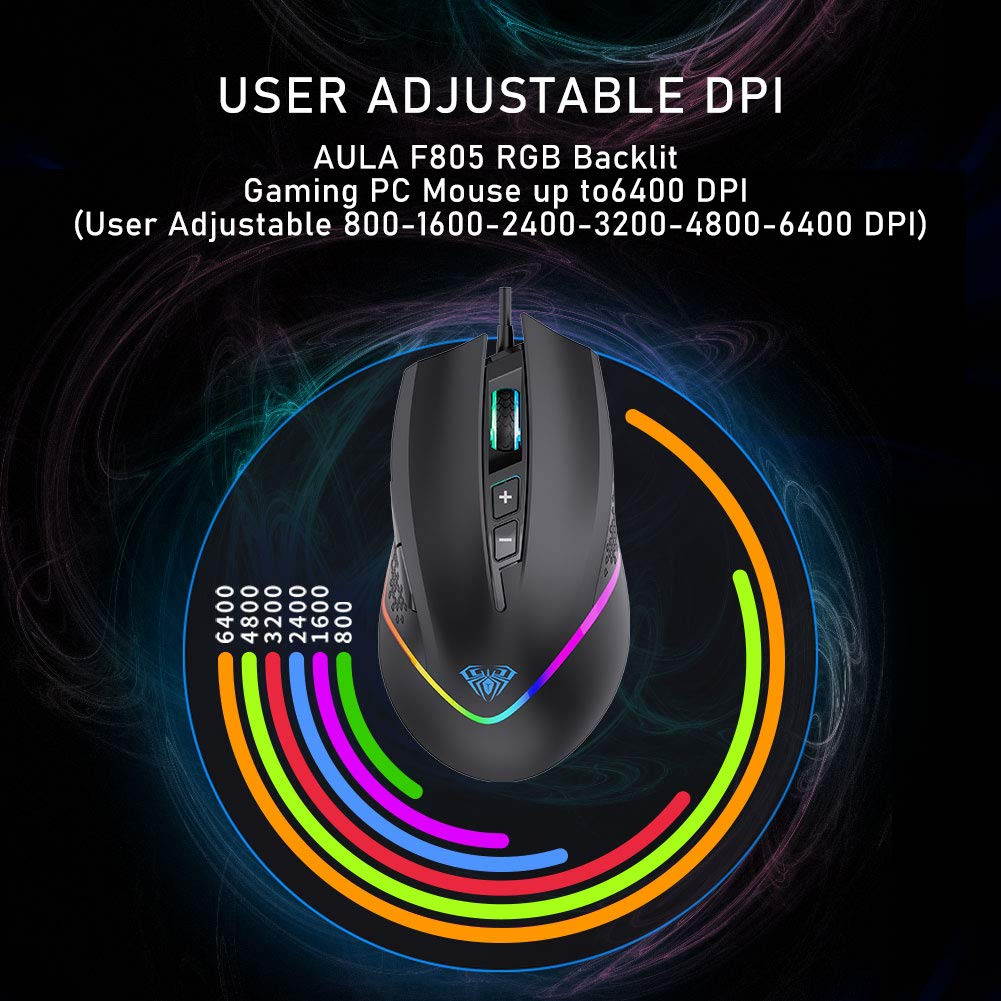 AULA SC200 800mAh Rechargeable Bluetooth Wireless Mouse with 3 Modes (BT5.0, BT3.0 and 2.4G) Easy-Switch Up to 3 Devices Ergonomic Mice for Android Tablet Phone PC Laptop - SC200 Black