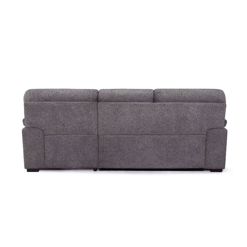 Tampa Sectional Sofa Ash Gray - Serta