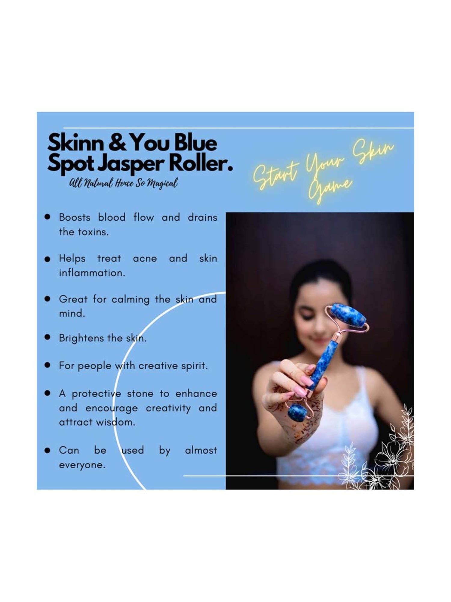 HofB- House of Beauty Quartz Roller - 1 Pc