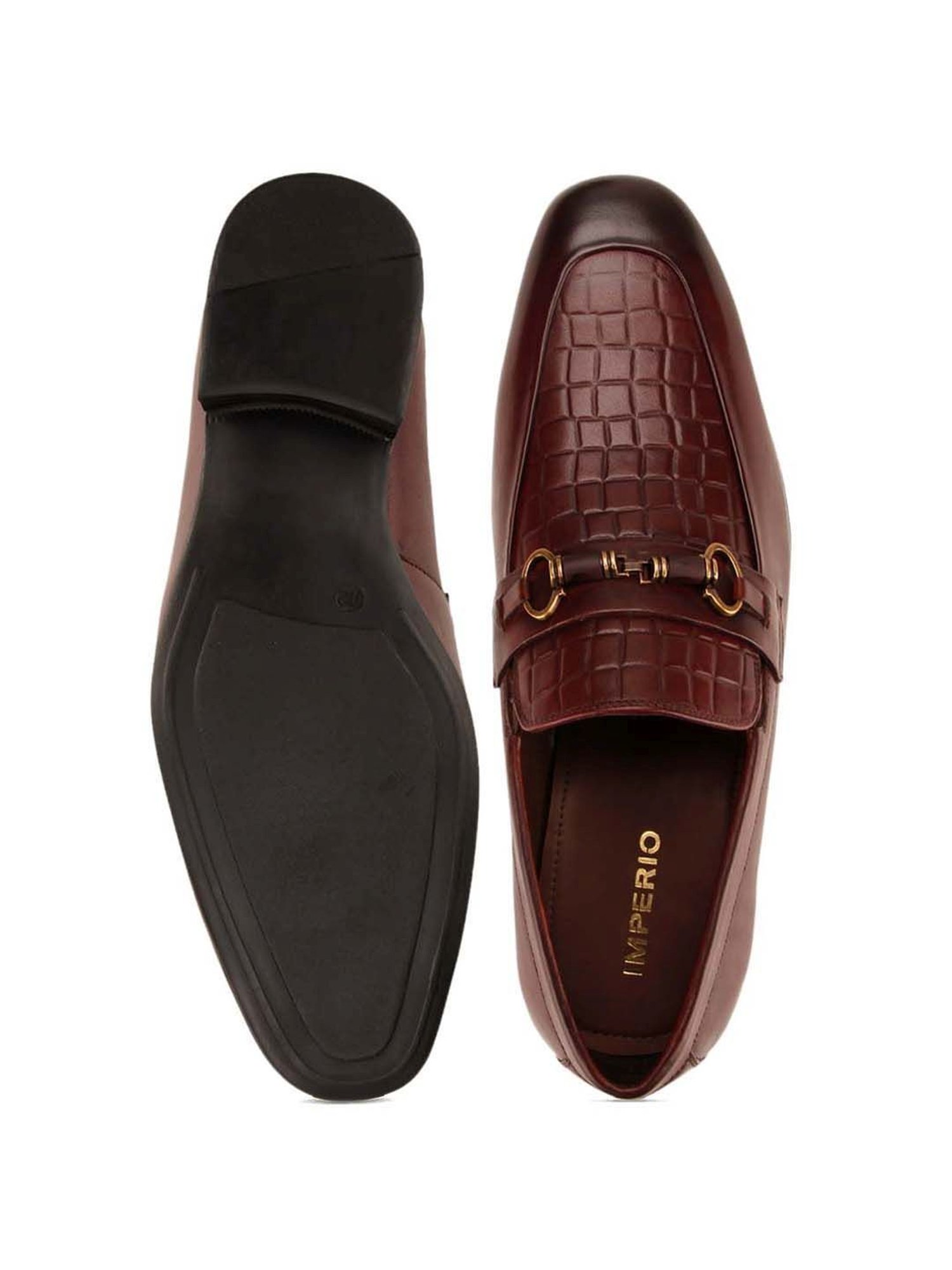 Imperio by Regal Men's Tan Casual Loafers