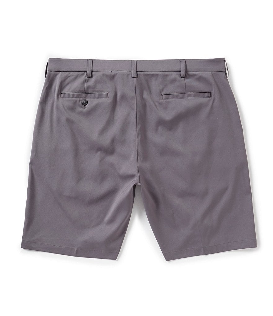 Roundtree & Yorke Active Waist 9#double; Inseam Performance Shorts