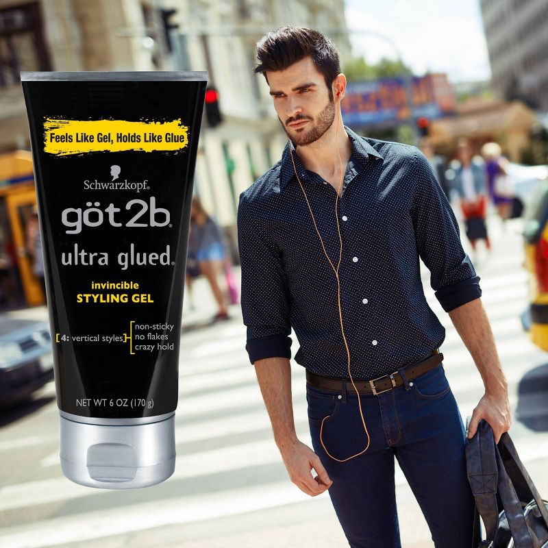 Got2B Ultra Invincible Styling Gel - 3pk/18oz