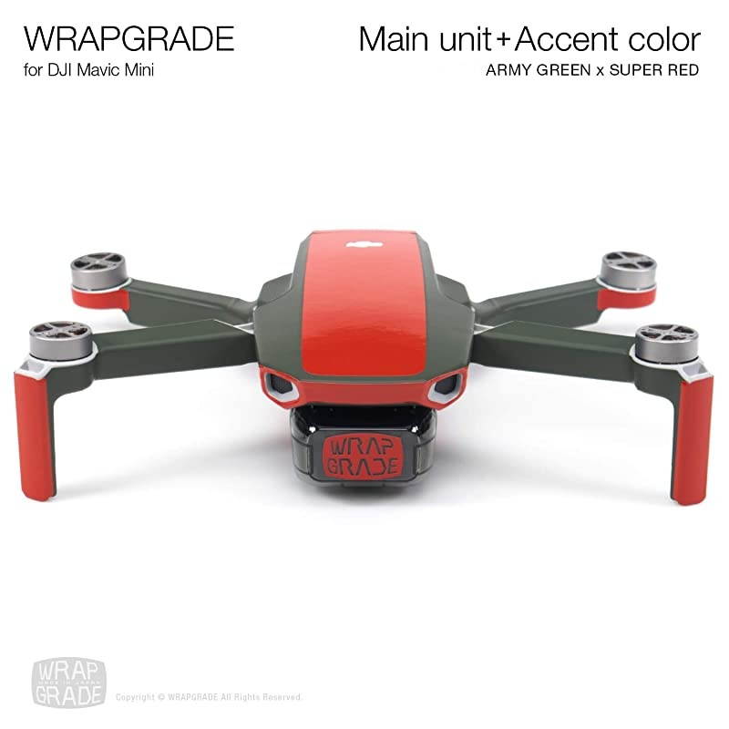 Skin Compatible with DJI Mavic Mini Army Green
