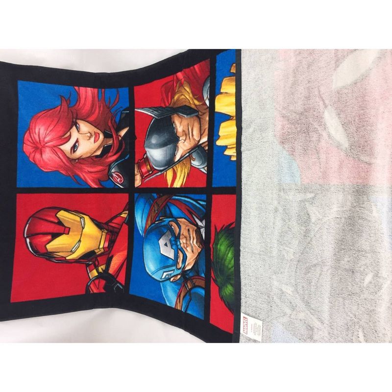 Avengers Faces of Heroes Beach Towel - Marvel
