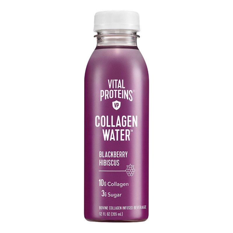 Vital Proteins Blackberry Hibiscus Collagen Water - 12 fl oz Bottle