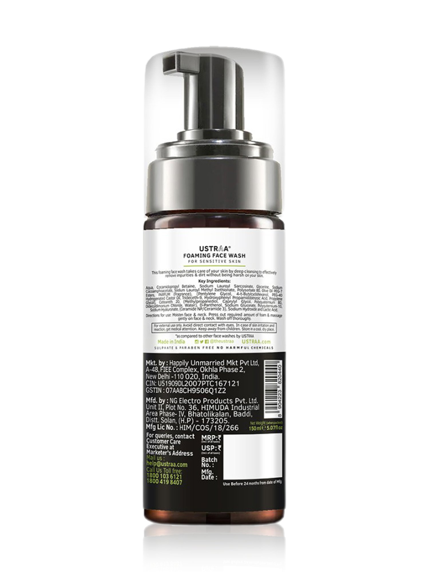 Ustraa Moisturising Cream for Oily Skin - 100 gm