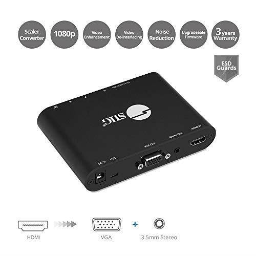 SIIG HDMI to VGA & Audio Scaler Converter