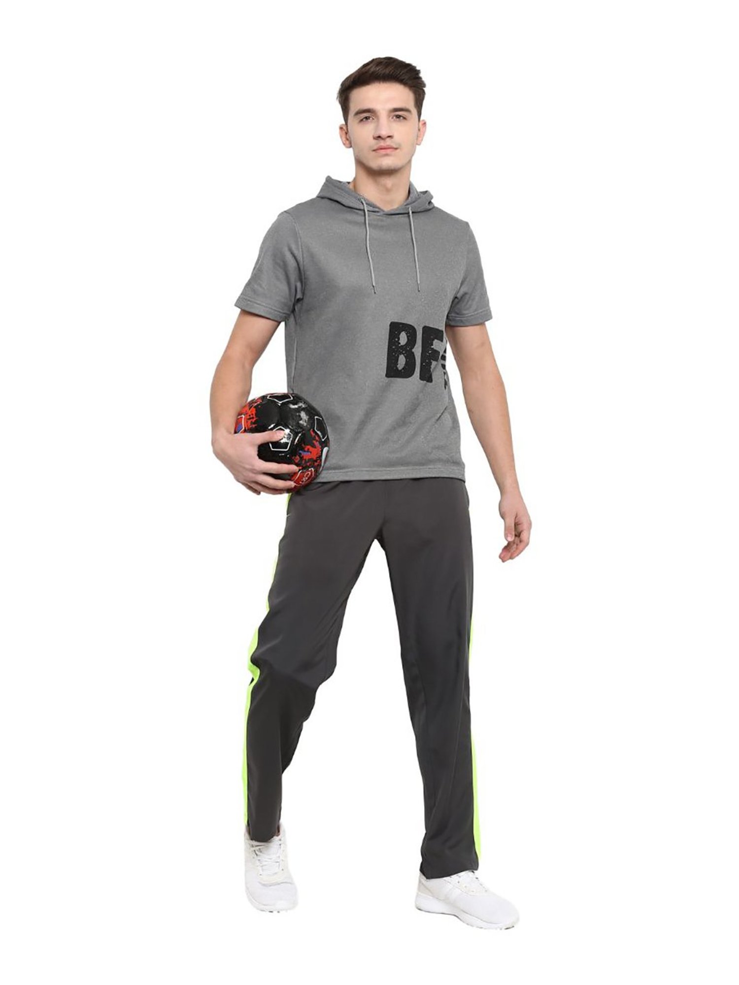 ALCIS Grey Hooded Sweatshirt