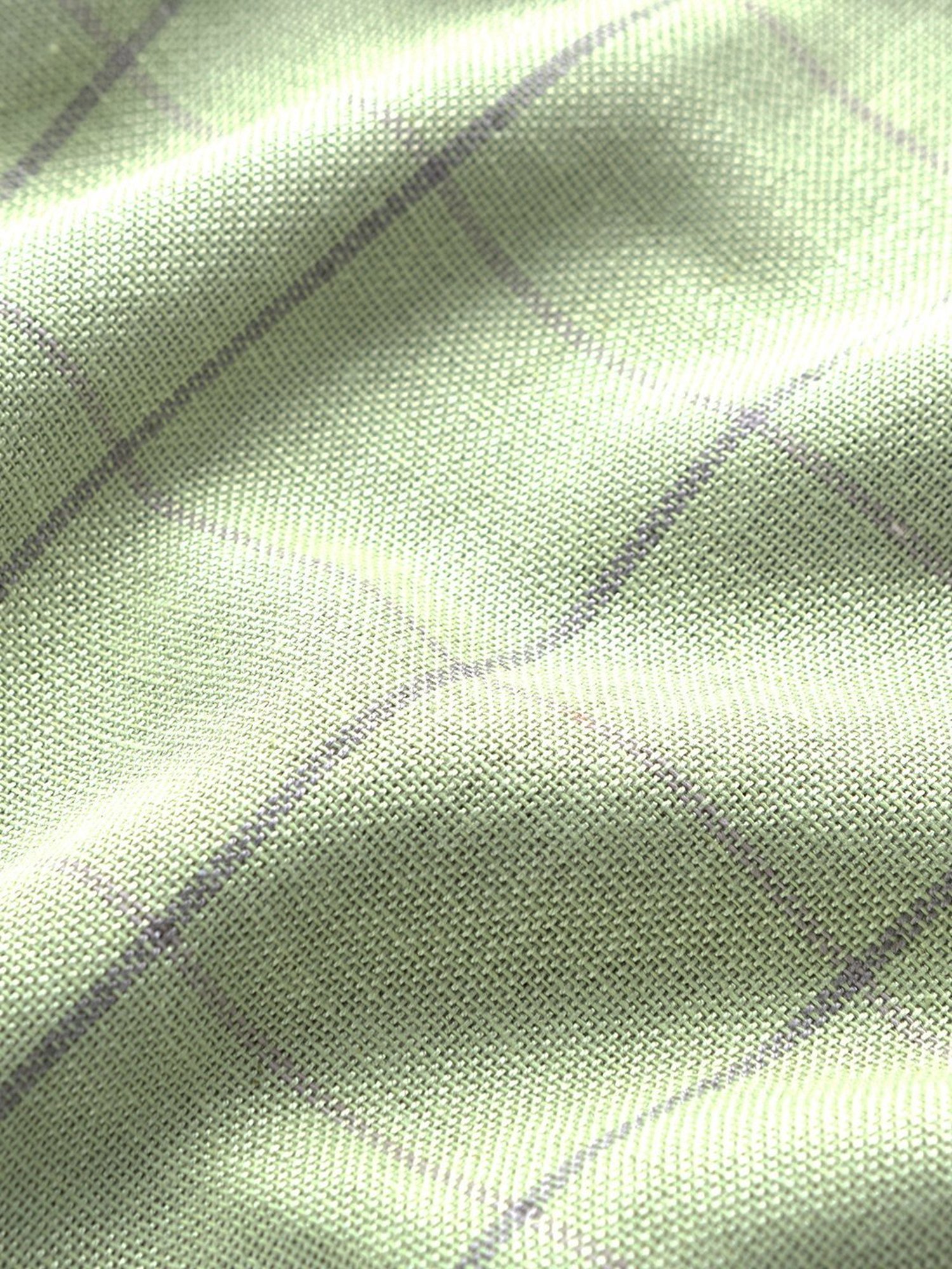 Doctor Towels Banana Double Cloth Checks Green 380 GSM Viscose Bath Towel