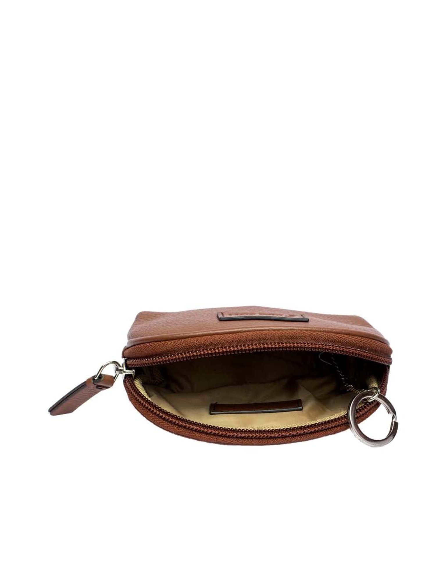 Mai Soli Dome Small Key Pouch - Brown