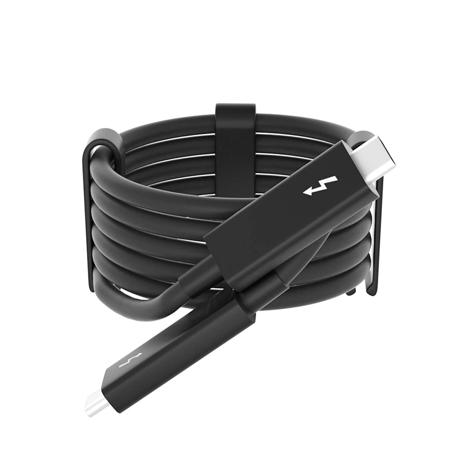 2M Active Thunderbolt 3 Cable 6.6FT BolAAzuL Thunderbolt 3 to Thunderbolt 3 TB3 Cable 40Gbps/100W/20V/5A Charging Support 5K@60Hz 4K@60Hz(Not Compatible with USB-C Ports Without The Thunderbolt Logo)