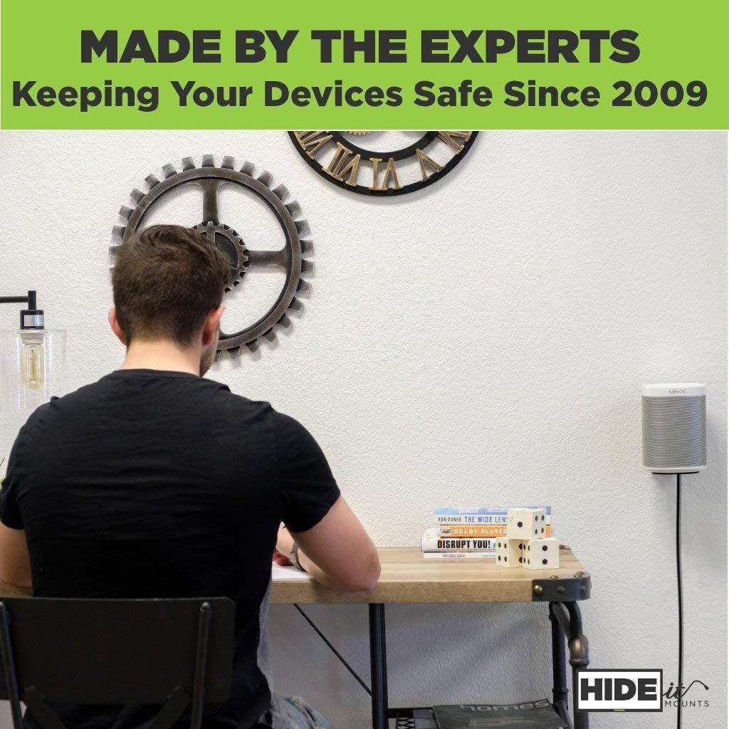 HIDEit Sonos One/Play:1 Mount- Wall Mount for Sonos One or Play:1 - Made in the USA