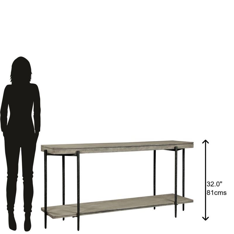 Hekman 24908 Sofa Table Bedford Gray