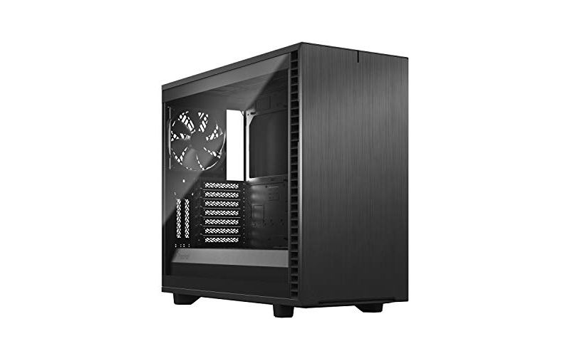Fractal Design Focus G Computer Case with Side Window - Mid-tower - Black - 5 x Bay - 2 x 4.72" x Fan(s) Installed
