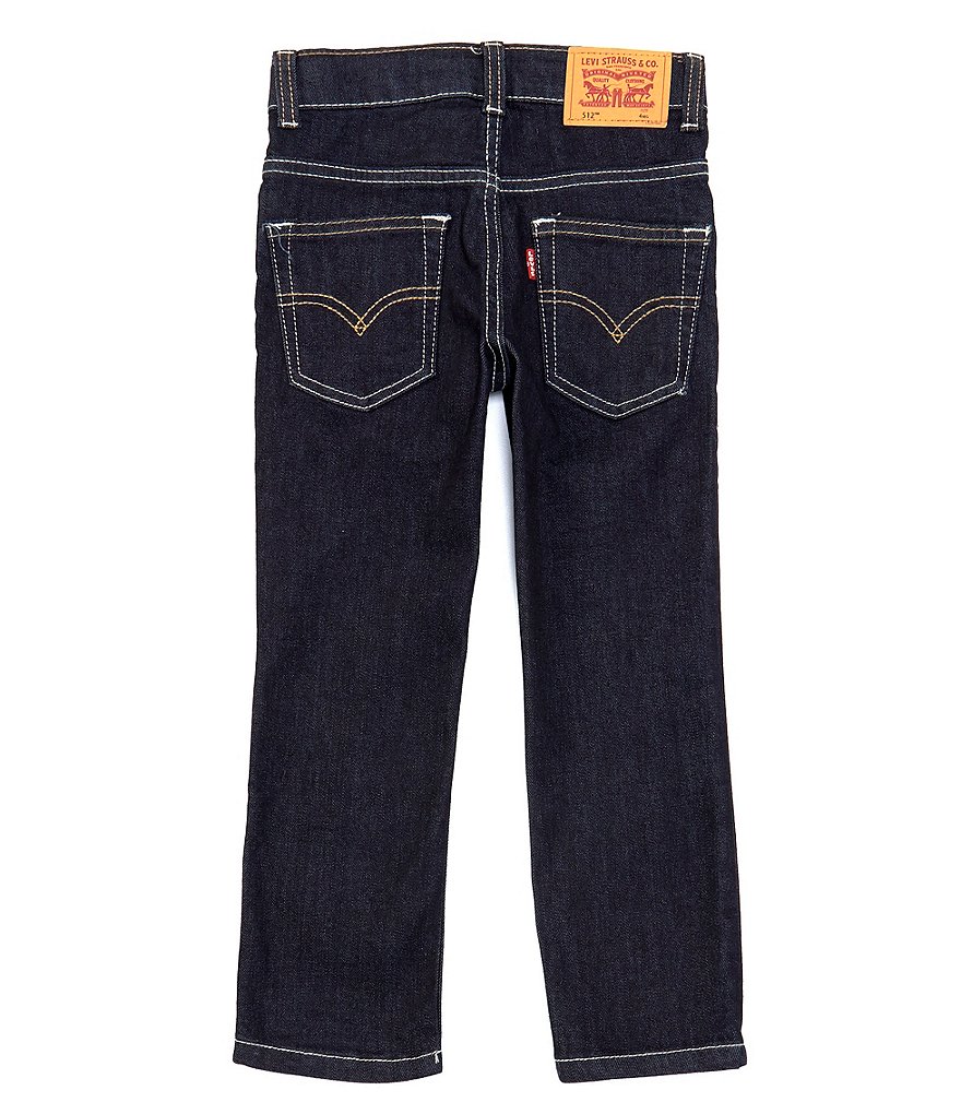 Hollywood Little Boys 4-7 Pull-On Slim Fit Denim Pant
