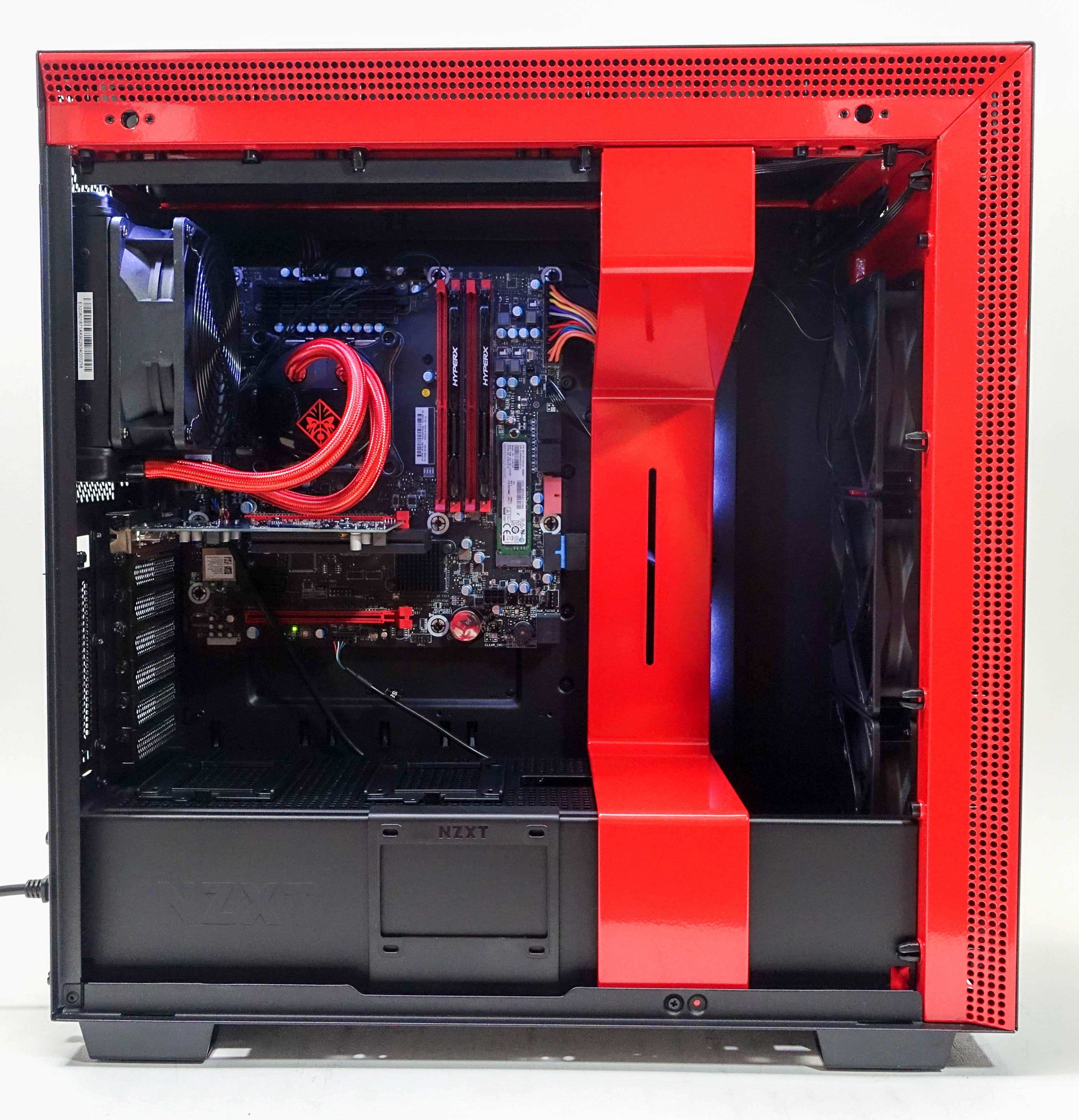 Custom Gaming Desktop PC - Intel i7-7740X 4.3GHz - AMD RX 550 4GB - 32GB DDR4 RAM - 512GB NVME M.2 SSD (Solid State Drive) - 430w 80+ Bronze PSU - Wi-Fi