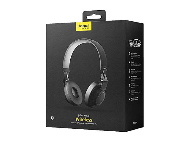 Jabra Move Wireless Stereo Headset - Black