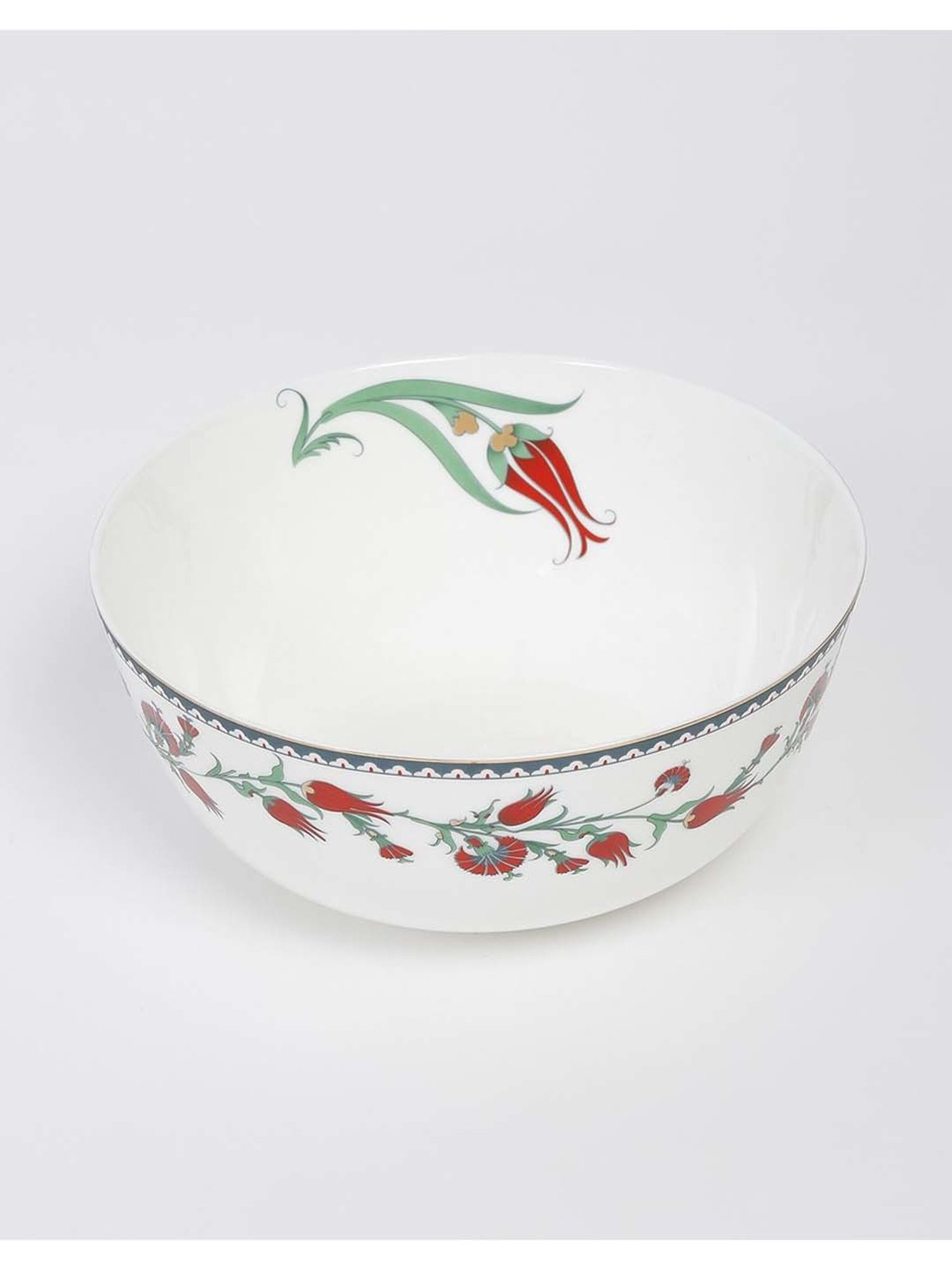 @home Nilkamal Black Polypropylene Snack Bowl With Lid (0.46 L)