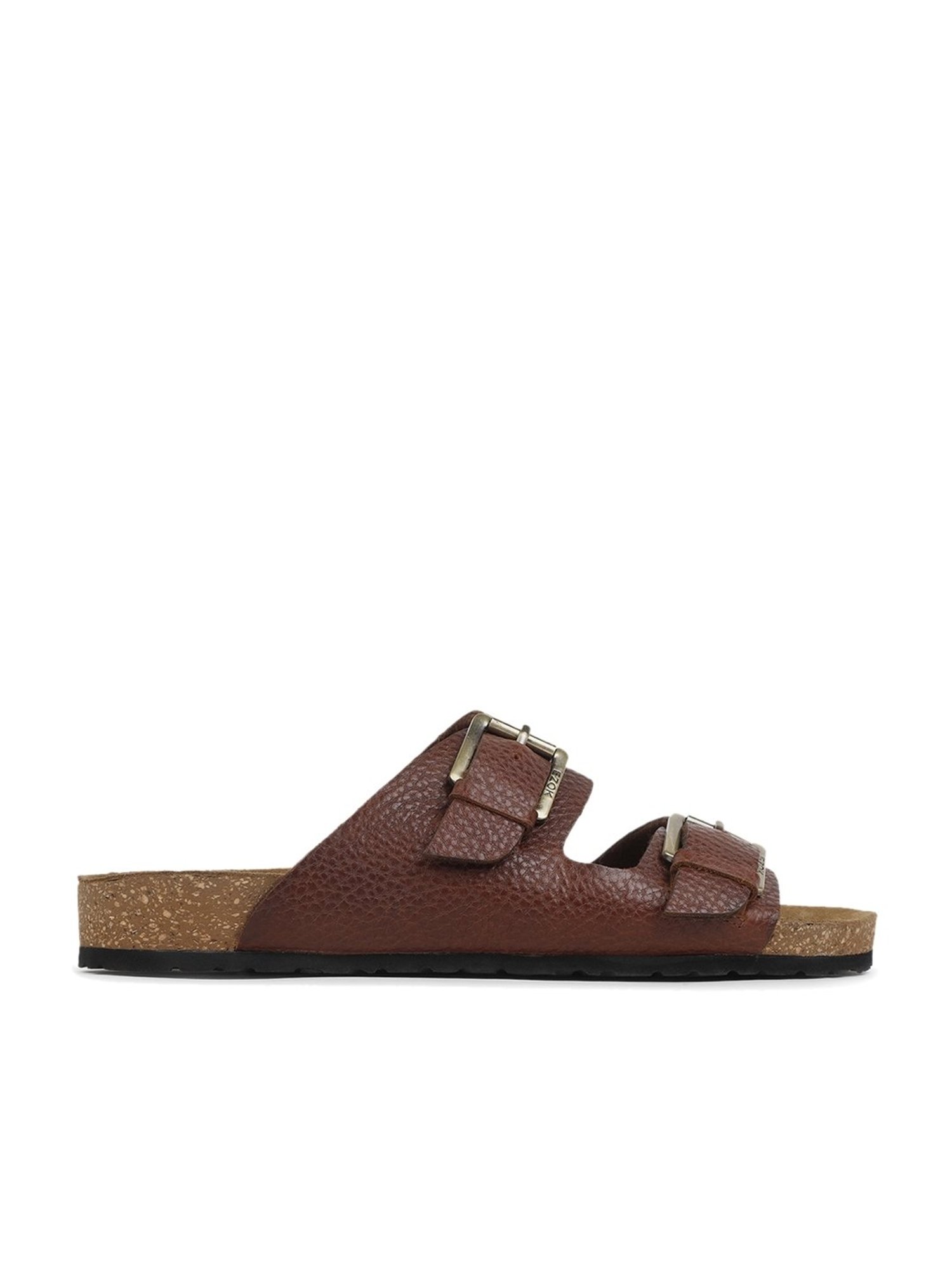 EZOK Men's Brown Casual Sandals