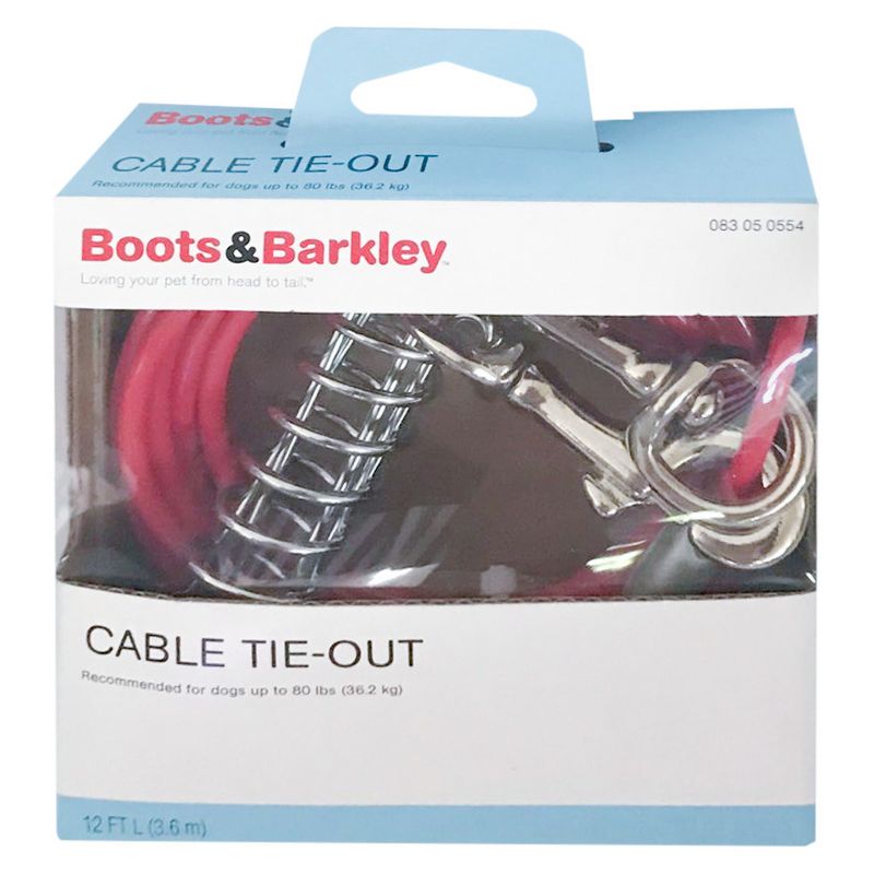 Weight Tie-Out Cable 12 ft M - Boots & Barkley™