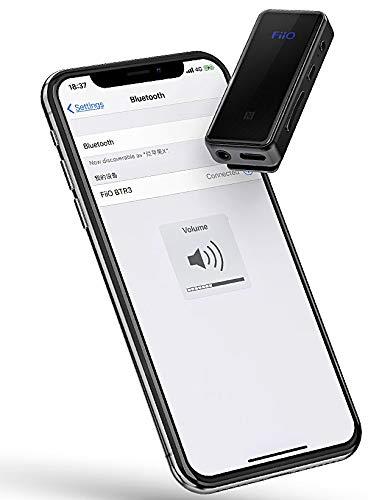FiiO BTR3 HiFi Bluetooth Receiver with aptX/aptXHD/aptXLL/LDAC/AAC Support, Portable Mini Music Audio Receiver for Home TV,Speaker,Car Stereo, NFC Pairing, USB DAC,and Type USB C Port ?