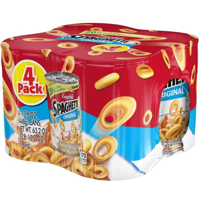 Campbell's SpaghettiOs Original 4 pk (56.8oz)