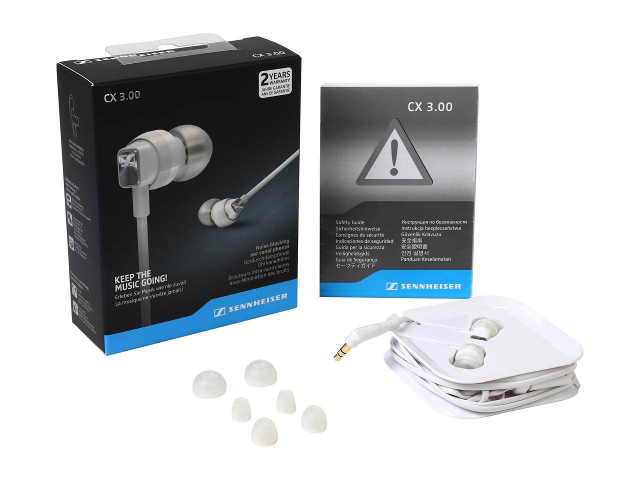 Sennheiser CX 3.00 In-Ear Headphone- Red