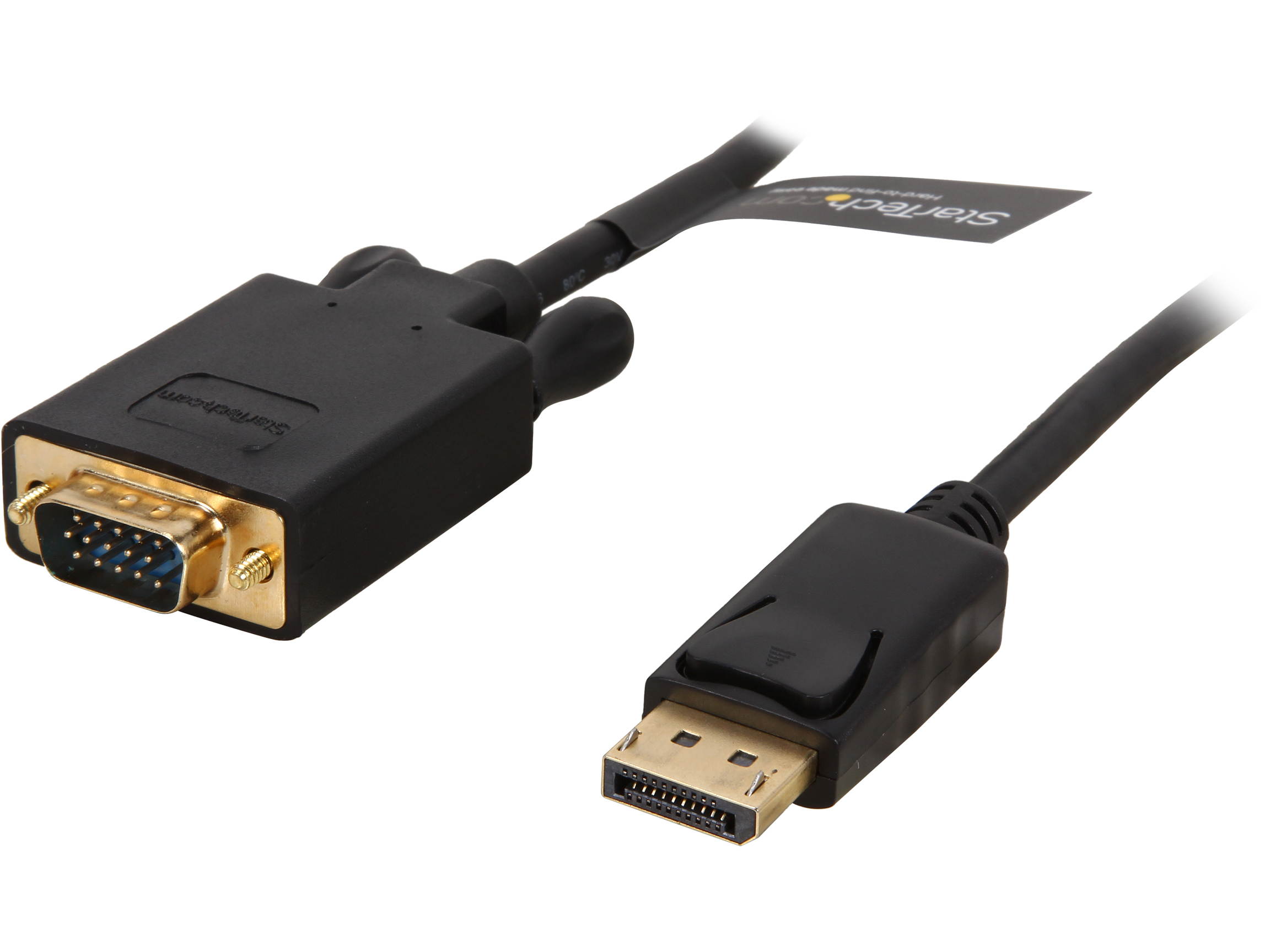 StarTech.com DP2VGAMM15B 15 ft. DisplayPort Cable 1920 x 1200