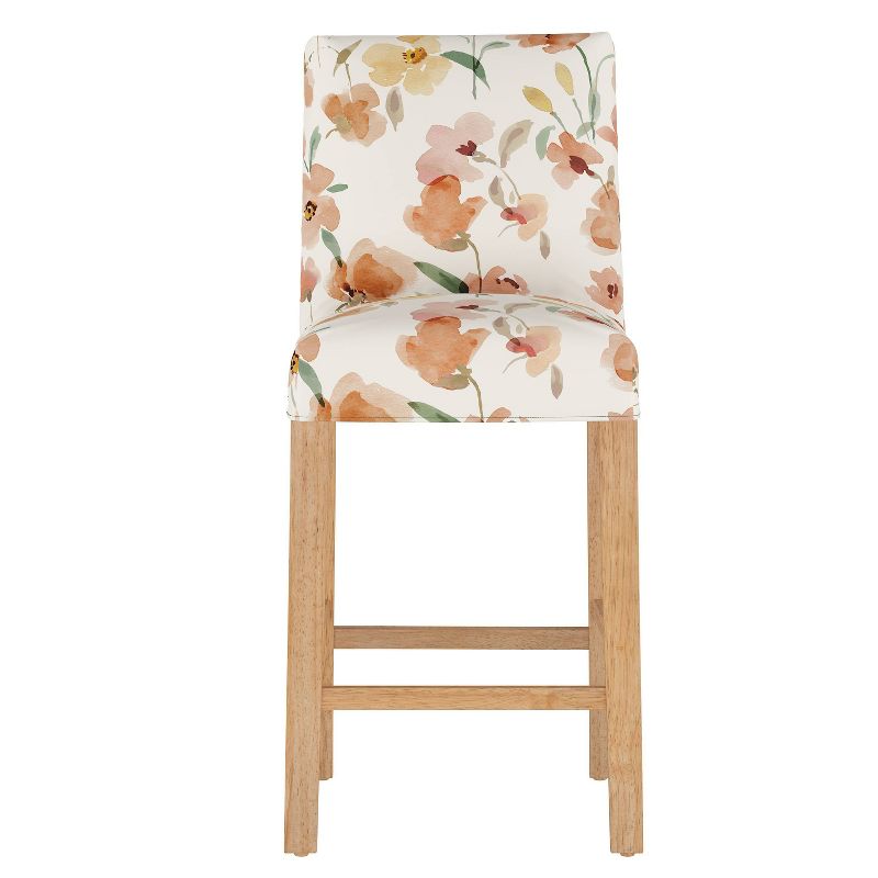 Slipcover Barstool Ginny Floral Harvest - Skyline Furniture