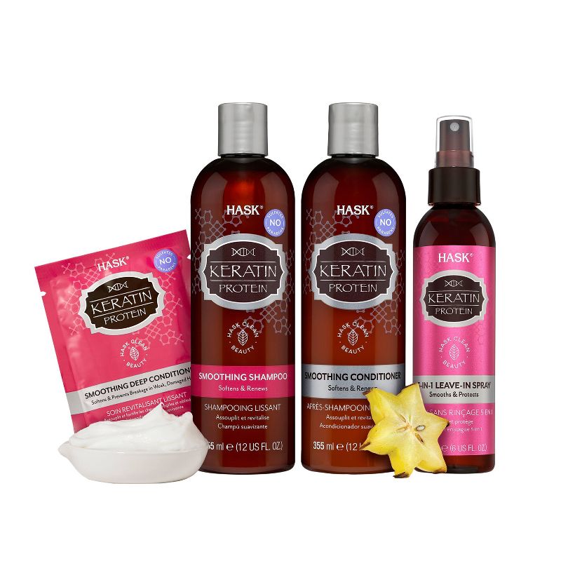 Hask Keratin Protein Smoothing Conditioner - 12 fl oz