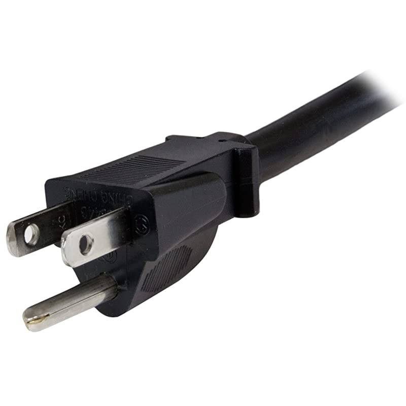 com 10 ft Heavy Duty 14 AWG Computer Power Cord - NEMA 5-15P to C19 - 14 AWG Power Cable - NEMA 5-15P to IEC 320 C19 Power Cord (PXT515191410)