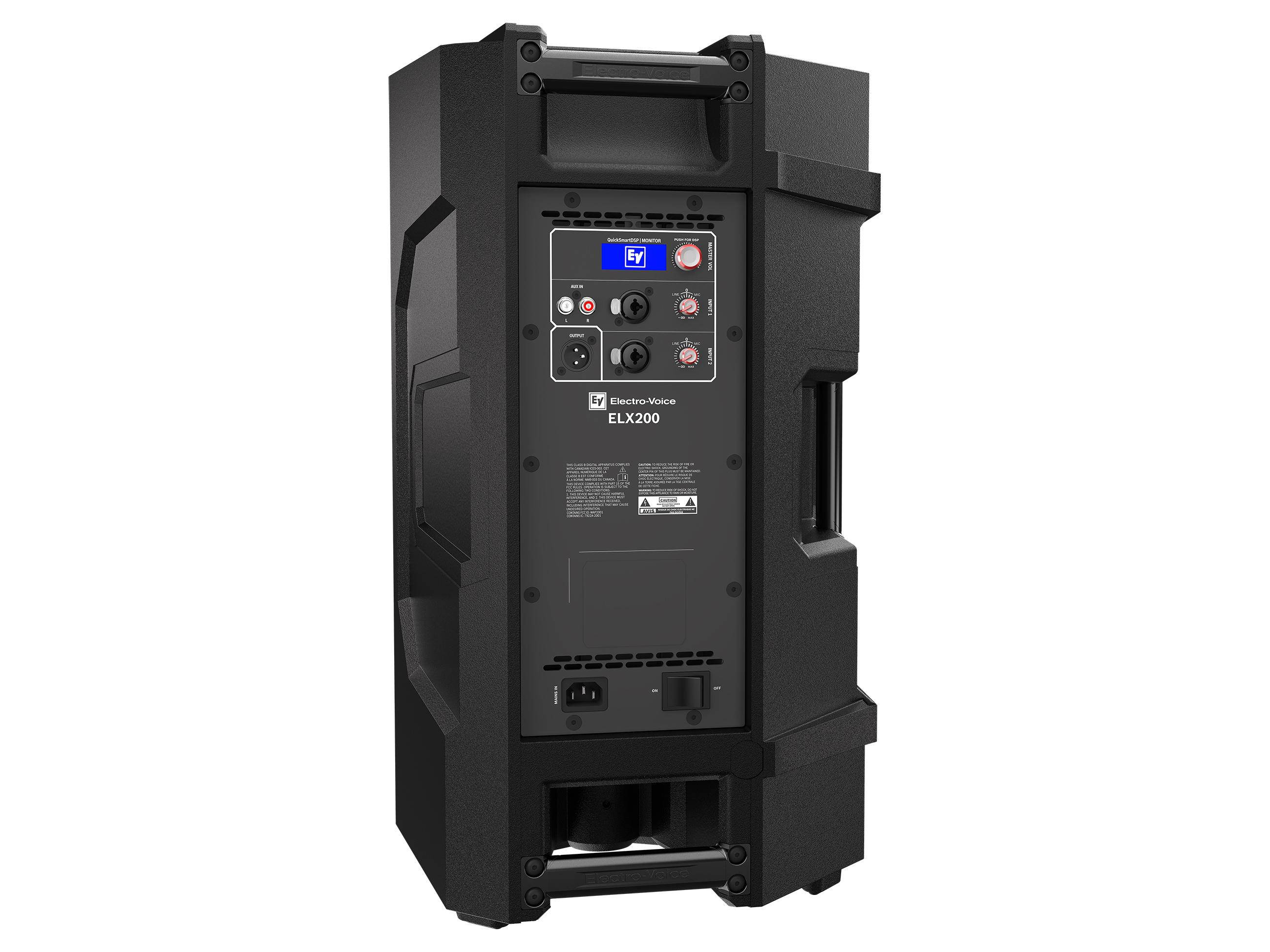 Electro-Voice ELX20012PUS 12 inch 2-Way powered speaker/51 Hz - 20 kHz/US cord