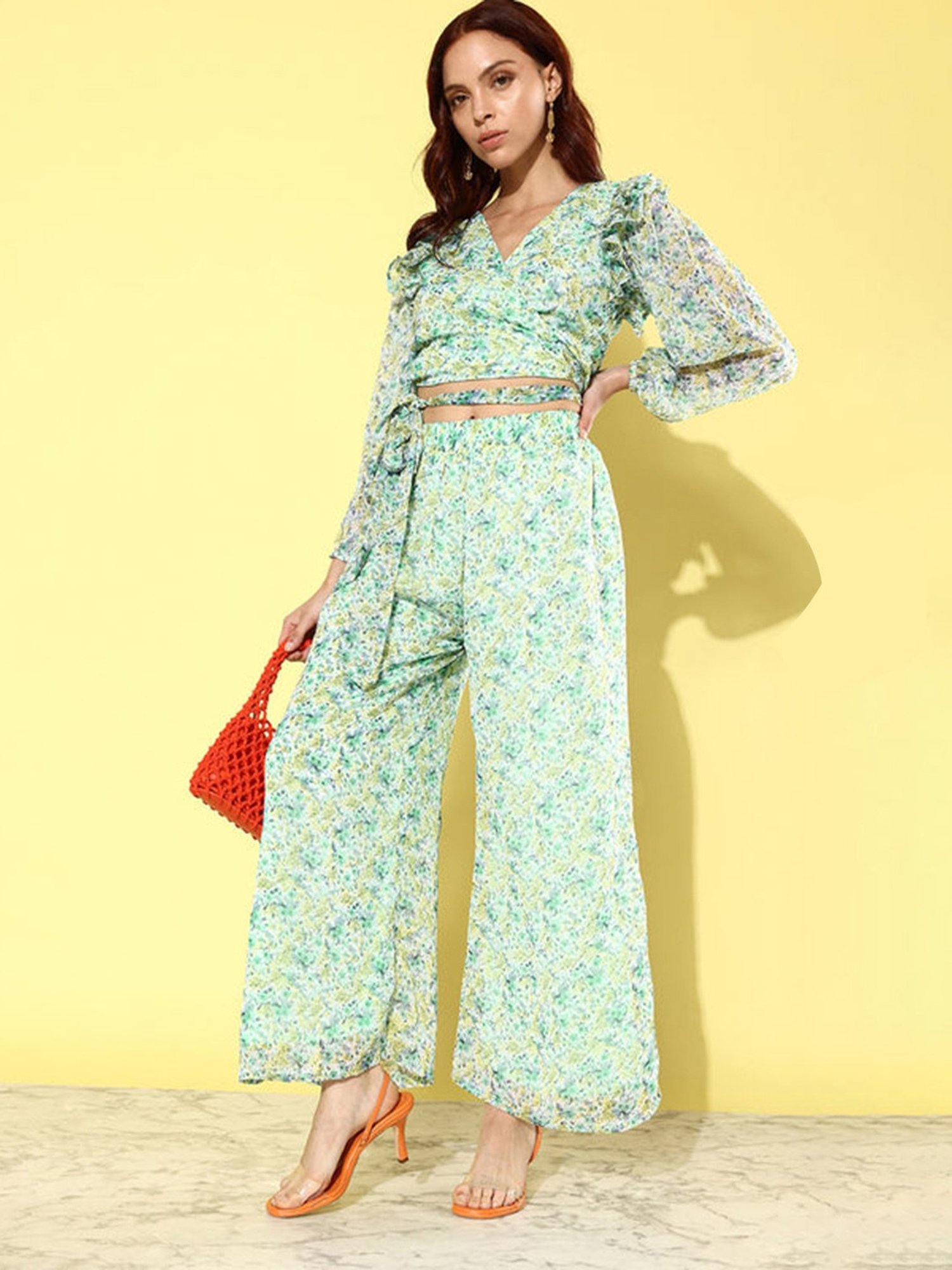 Belle Fille Black Floral Print Jumpsuit