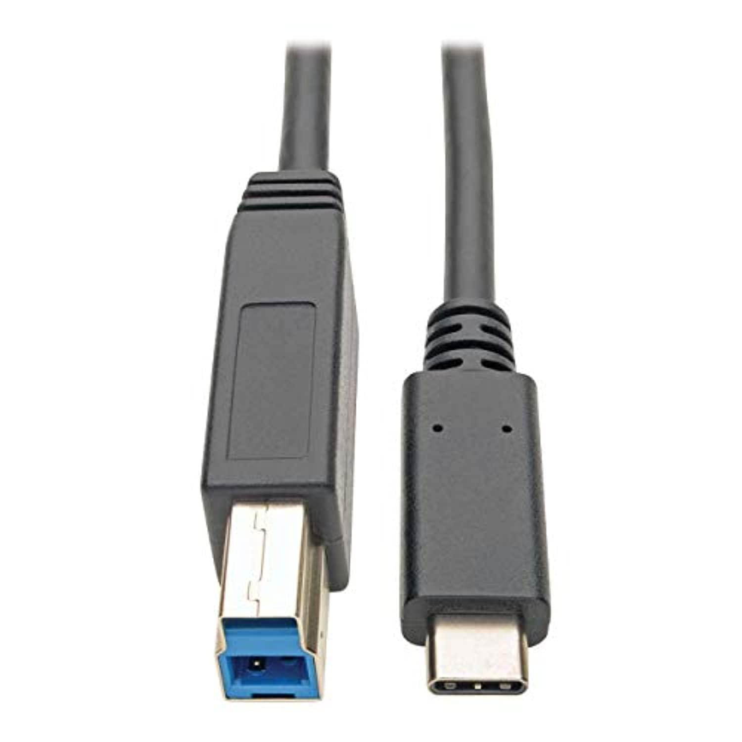 Tripp Lite U422-006 USB Type-C to USB Type-B Cable, 6 ft.