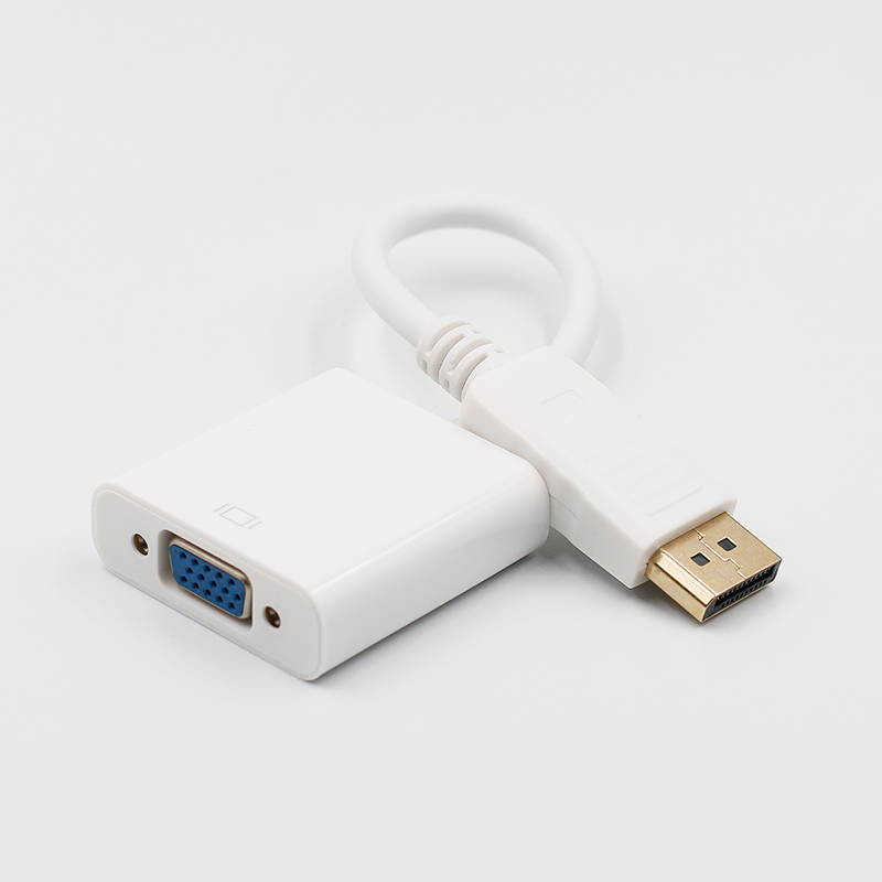 DisplayPort Display Port DP to VGA Adapter Cable Male to Female Converter for PC Computer Laptop HDTV Monitor Projector