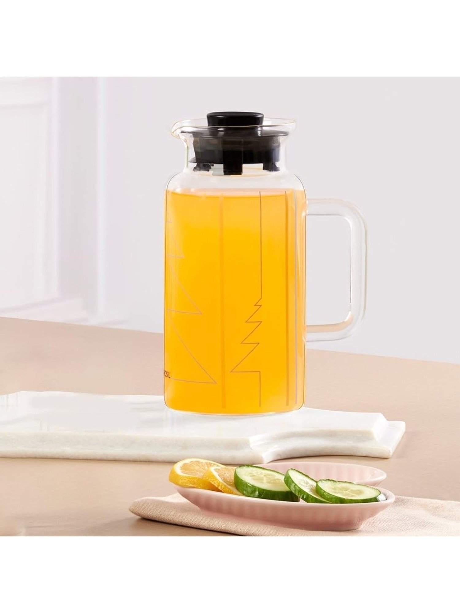 Borosil Silver Stainless Steel Wonder Jug (5700 ML)