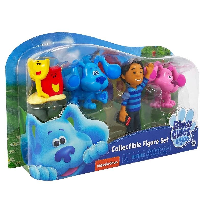 Blue's Clues & You! Collectible Figure Set - 4pc