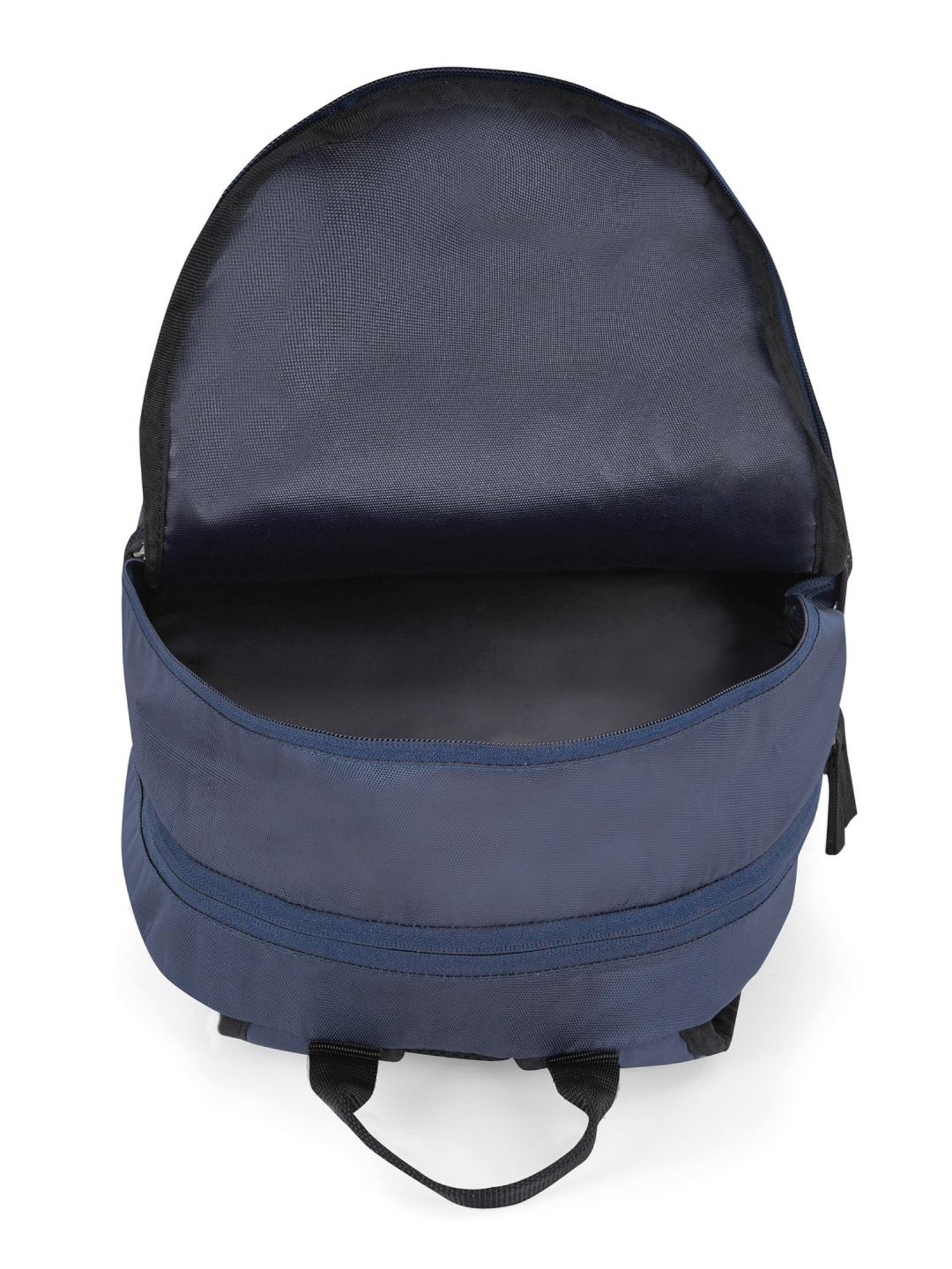 United Colors of Benetton Reseda Navy Polyester Solid Backpack - 12.5 Ltrs