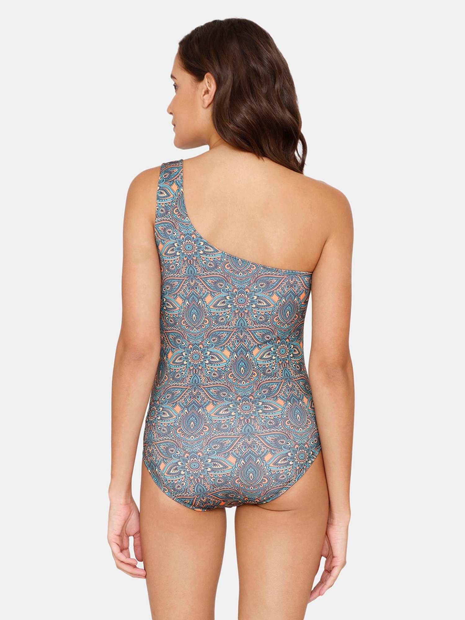 Coucou by Zivame Blue Printed Swimsuit
