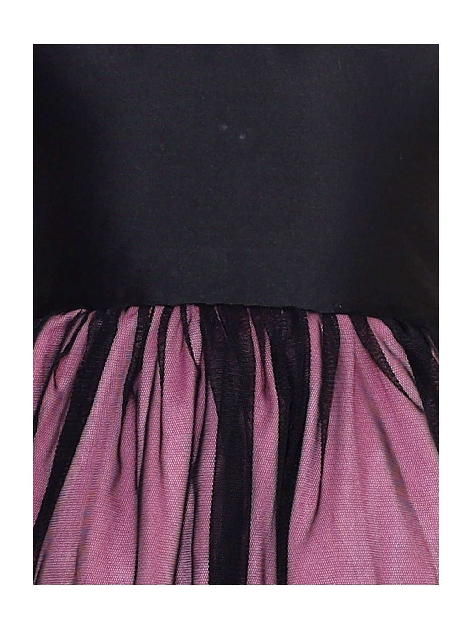 KidsDew Kids Black & Pink Solid Dress