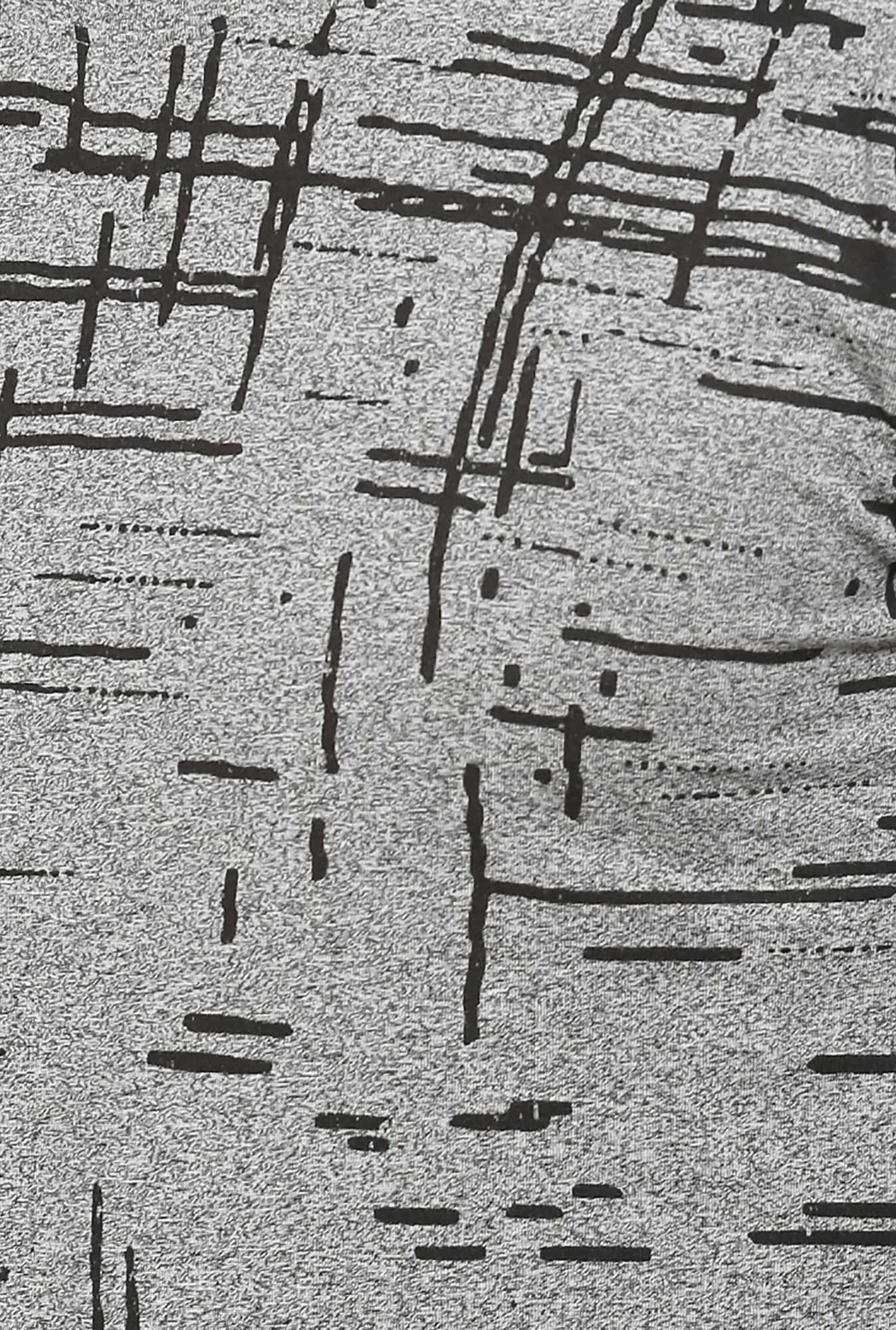 Campus Sutra Grey Crew T-Shirt