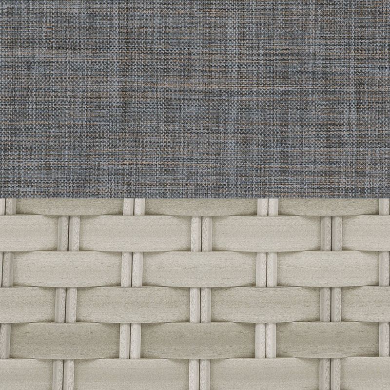 Mirabelle Outdoor Ottoman - Gold - Adore Decor