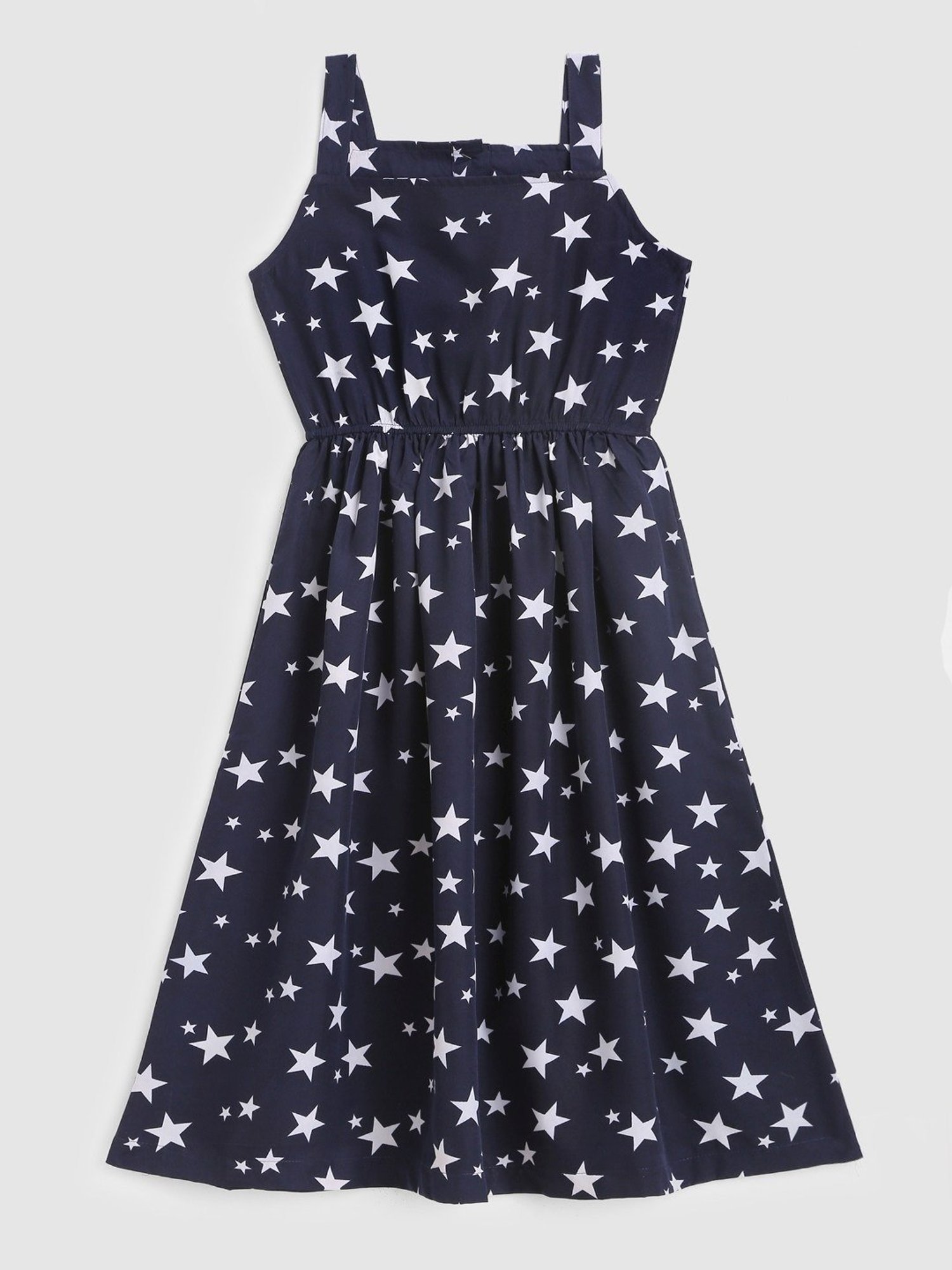 Kids Craft Navy Printed Dress