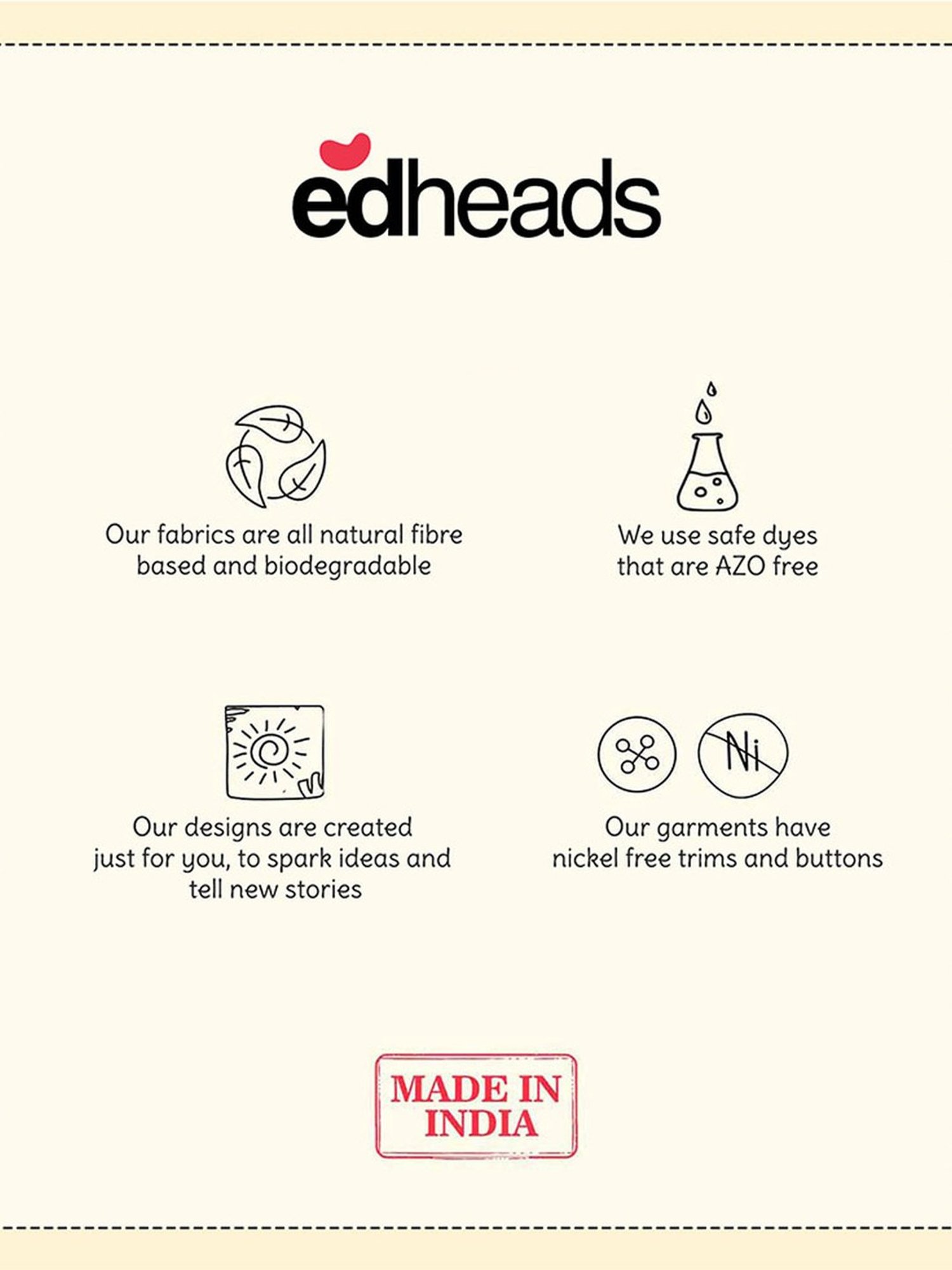 Edheads Kids Black Cotton Regular Fit Full Sleeves Shirt