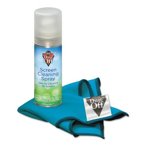 Dust-Off DPTC Laptop Computer Cleaning Kit, 50mL Spray/Microfiber Cloth