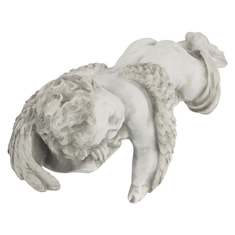 Design Toscano Sleepy Time Baby Angel Statue - Off-White