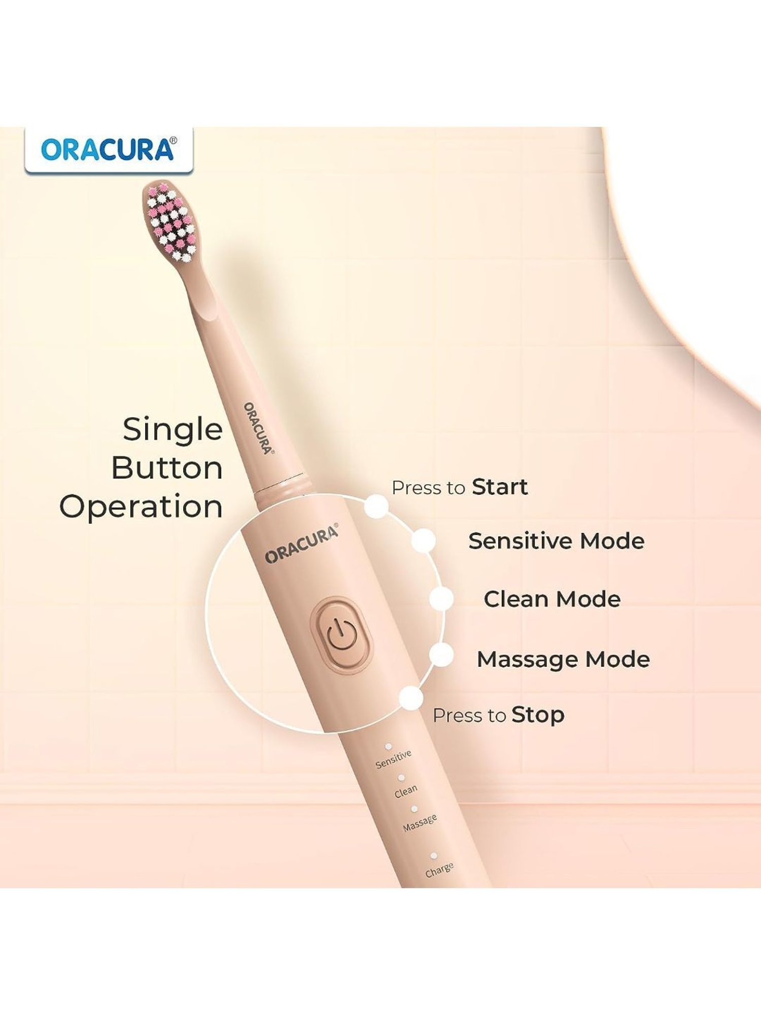 Protouch Teeth Whitening Pen for Men and Women (White)