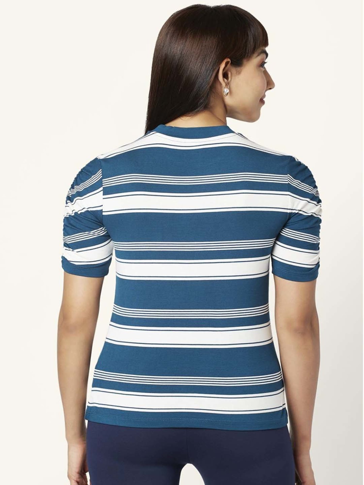 Fame Forever by Lifestyle White Cotton Printed T-Shirt