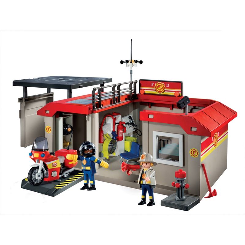 Playmobil Take Along Fire Station