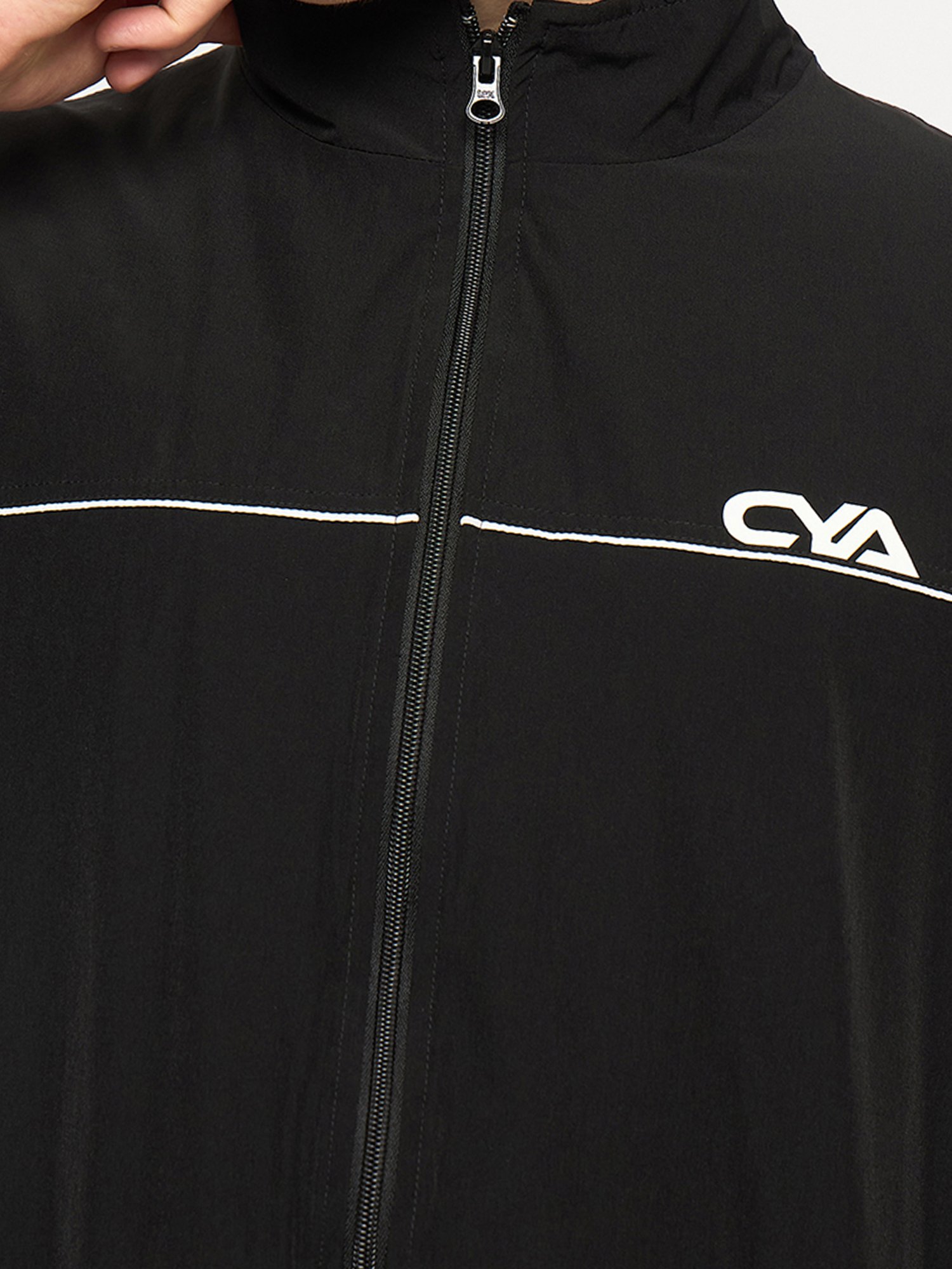 Club York Black Regular Fit Tracksuit